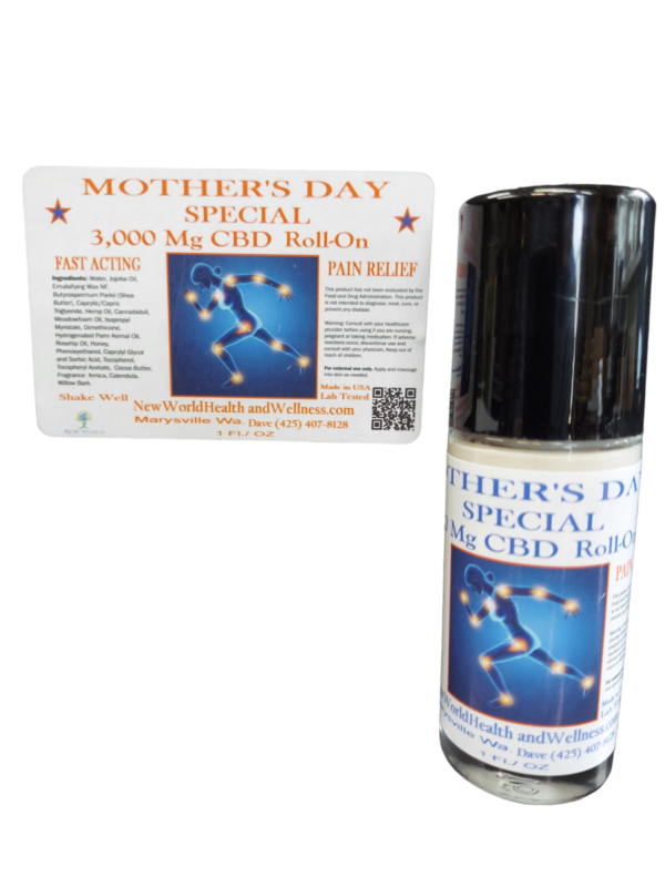 Mother's Day Roll-on Special 3,000 mg Roll-on